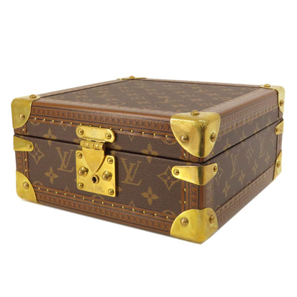 LOUIS VUITTON ルイヴィトン M10171 コフレ・ジュワイアリー モノグラム ブルーラグーン アクセサリーケース モノグラムキャンバス レディース 中古