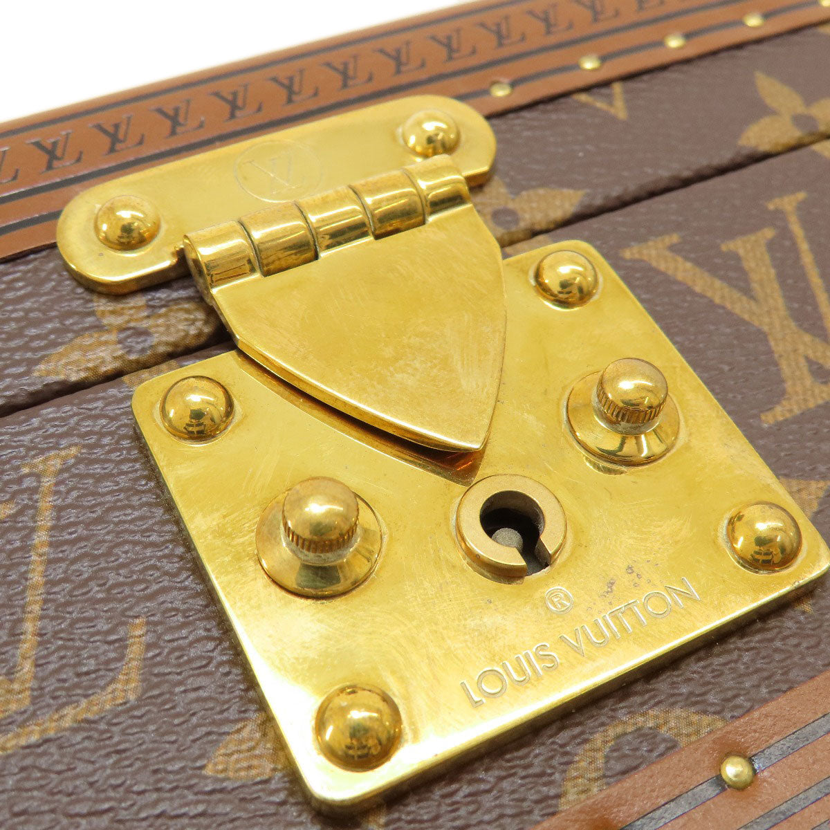 LOUIS VUITTON ルイヴィトン M10171 コフレ・ジュワイアリー モノグラム ブルーラグーン アクセサリーケース モノグラムキャンバス レディース 中古