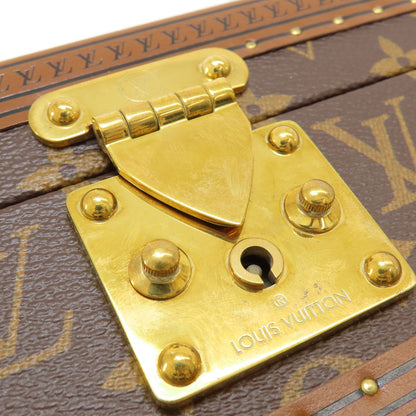 LOUIS VUITTON ルイヴィトン M10171 コフレ・ジュワイアリー モノグラム ブルーラグーン アクセサリーケース モノグラムキャンバス レディース 中古