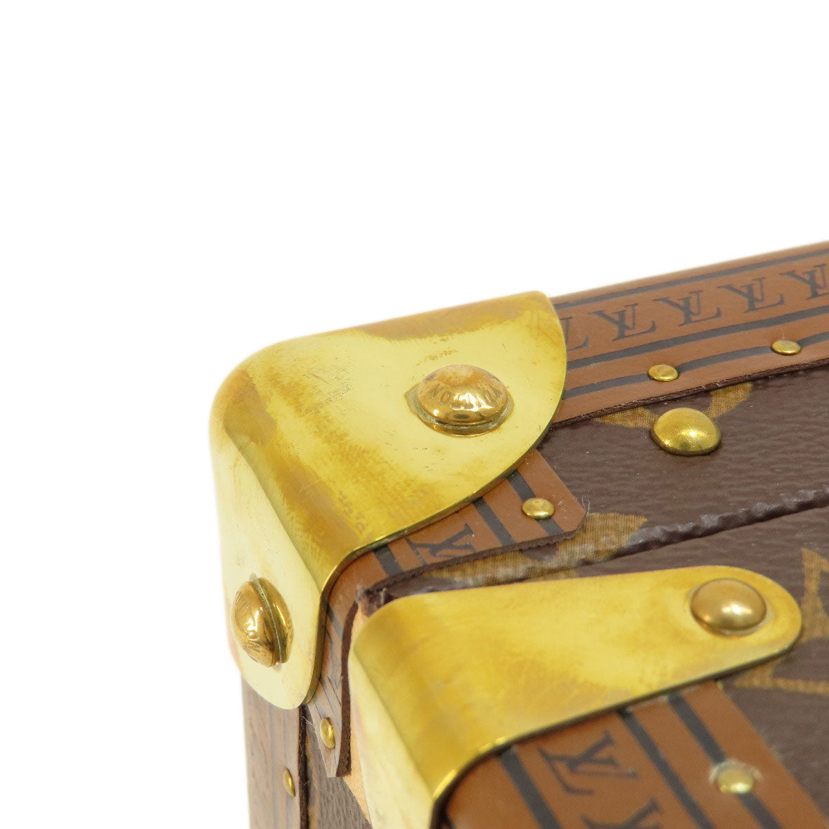 LOUIS VUITTON ルイヴィトン M10171 コフレ・ジュワイアリー モノグラム ブルーラグーン アクセサリーケース モノグラムキャンバス レディース 中古