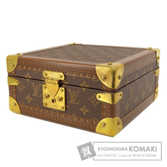LOUIS VUITTON ルイヴィトン M10171 コフレ・ジュワイアリー モノグラム ブルーラグーン アクセサリーケース モノグラムキャンバス レディース 中古