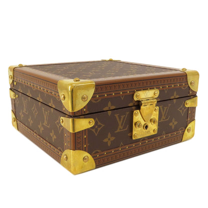 LOUIS VUITTON ルイヴィトン M10171 コフレ・ジュワイアリー モノグラム ブルーラグーン アクセサリーケース モノグラムキャンバス レディース 中古