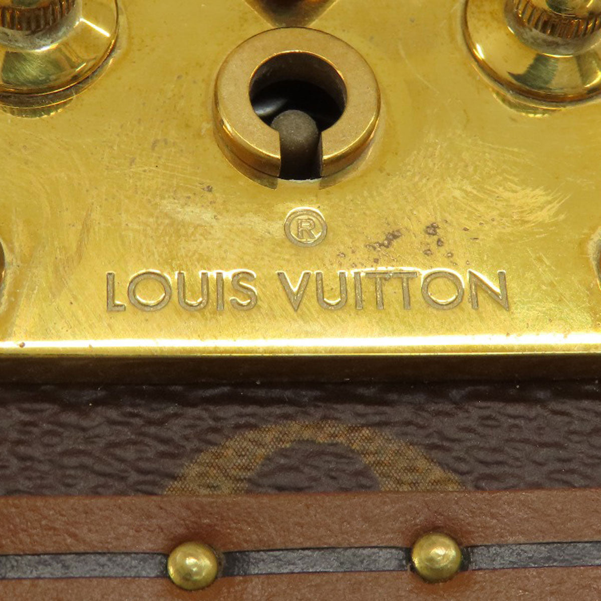 LOUIS VUITTON ルイヴィトン M10171 コフレ・ジュワイアリー モノグラム ブルーラグーン アクセサリーケース モノグラムキャンバス レディース 中古