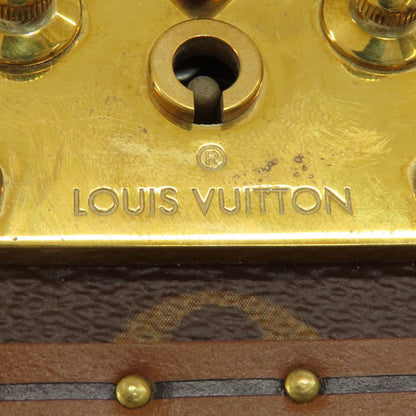LOUIS VUITTON ルイヴィトン M10171 コフレ・ジュワイアリー モノグラム ブルーラグーン アクセサリーケース モノグラムキャンバス レディース 中古
