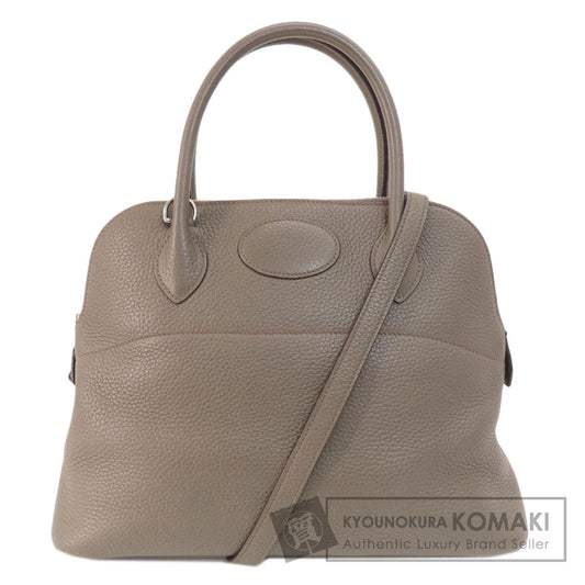 HERMES エルメス ボリード31 エタン シルバー金具 ハンドバッグ トリヨン レディース 中古