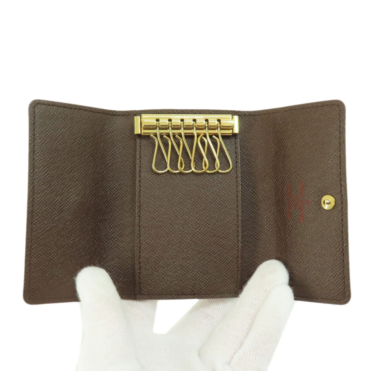 ルイヴィトン N62630 ミュルティクレ6 ダミエ エベヌ キーケース 中古 商品画像5