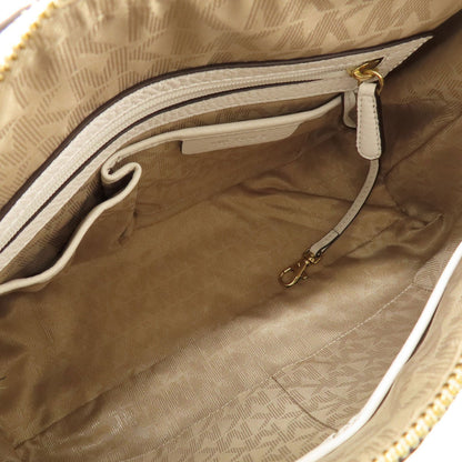 Michael Kors マイケルコース シンプルデザイン 2WAY トートバッグ レザー レディース 中古