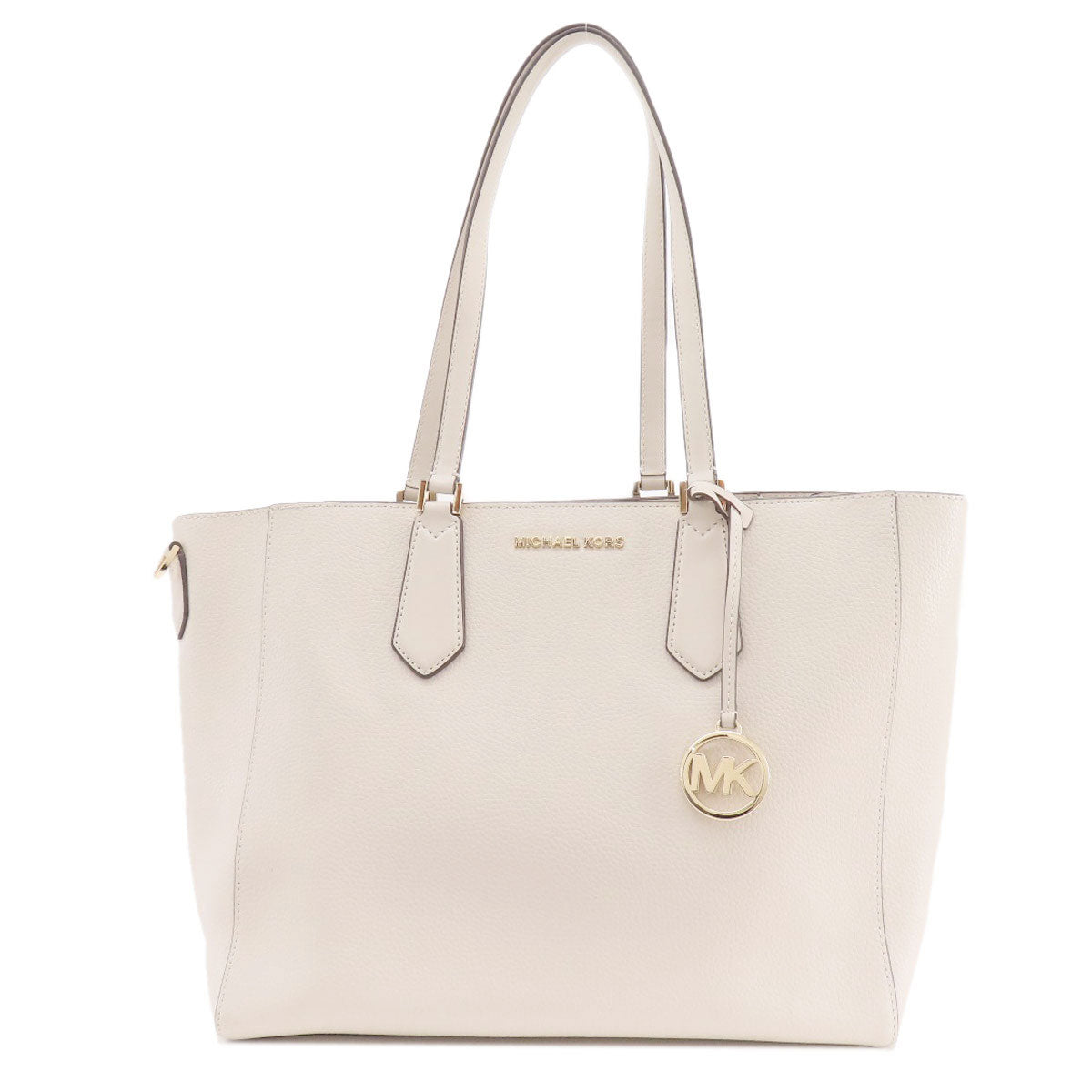 Michael Kors マイケルコース ロゴ トートバッグ レザー レディース 中古
