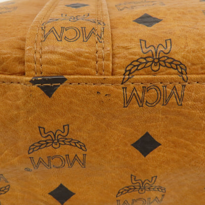 MCM エムシーエム ロゴデザイン ショルダーバッグ レザー レディース 中古