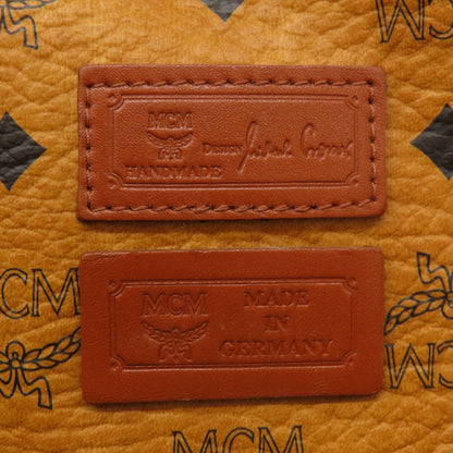 MCM エムシーエム ロゴデザイン ショルダーバッグ レザー レディース 中古