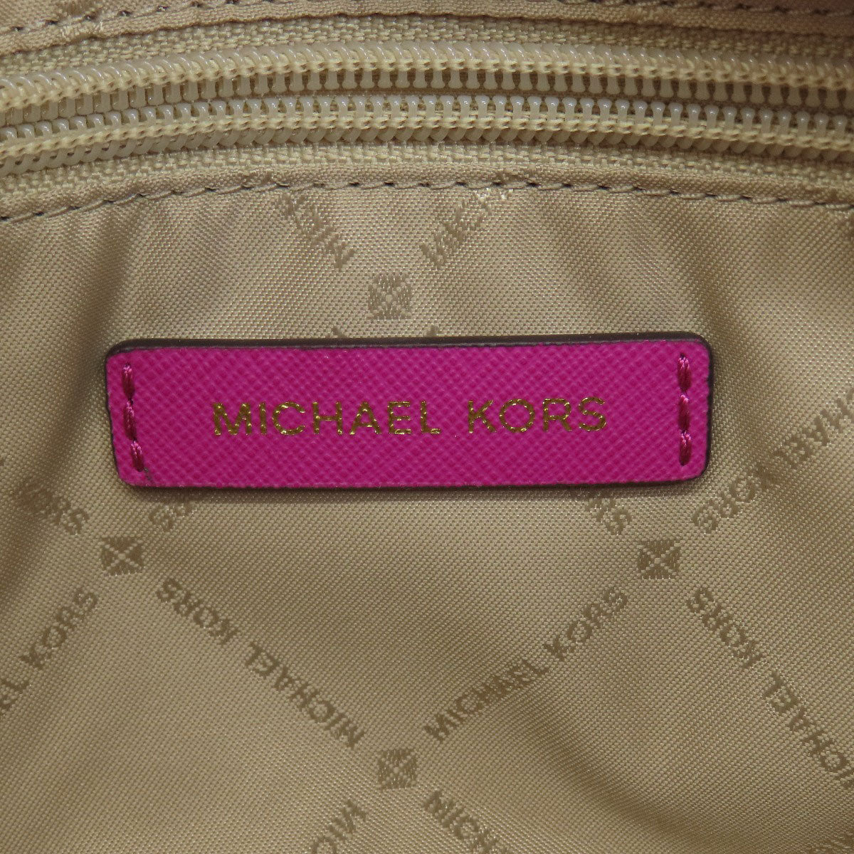 Michael Kors マイケルコース ロゴ ショルダーバッグ PVC レディース 中古