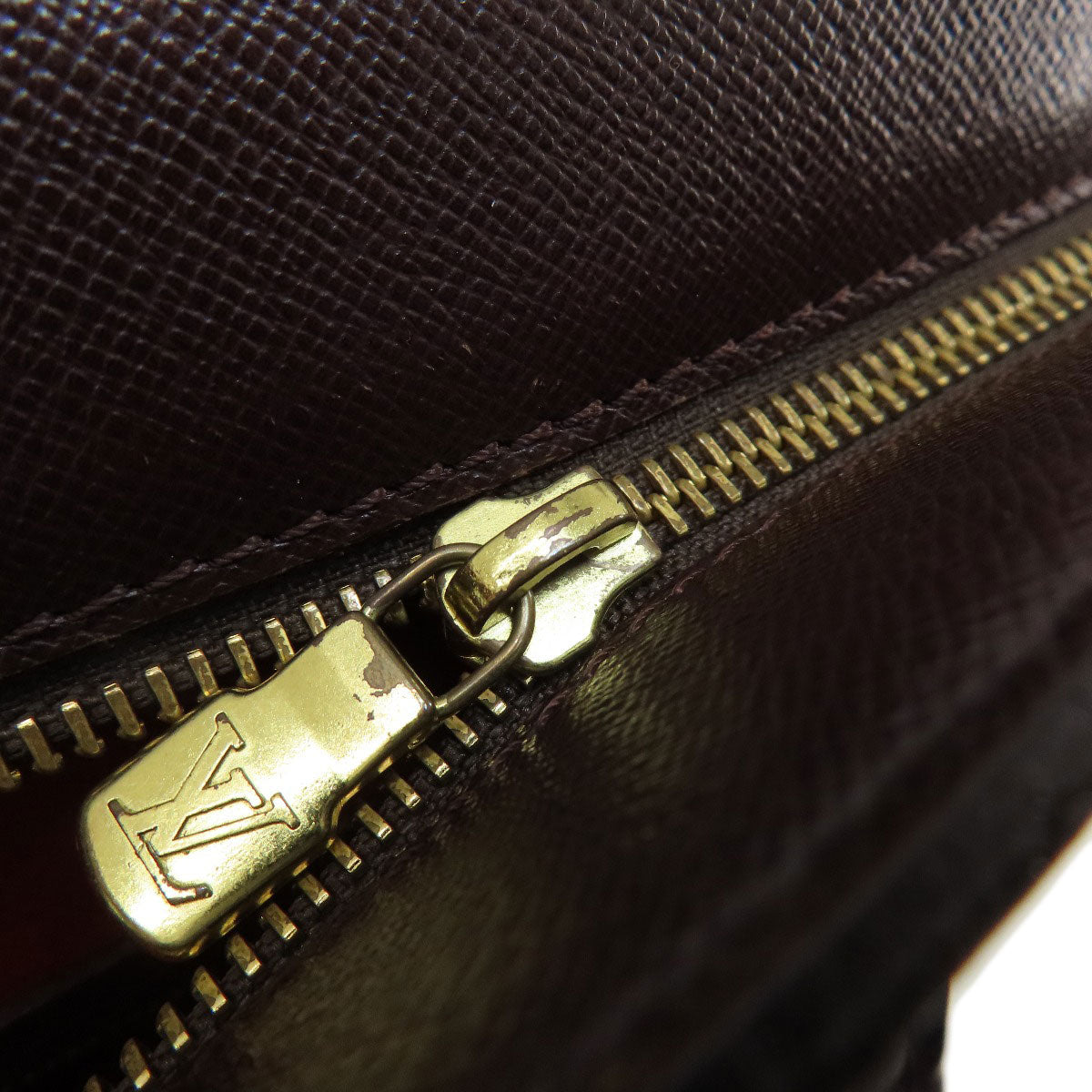 LOUIS VUITTON ルイヴィトン N51145 ヴェニス ダミエ エベヌ トートバッグ ダミエキャンバス レディース 中古