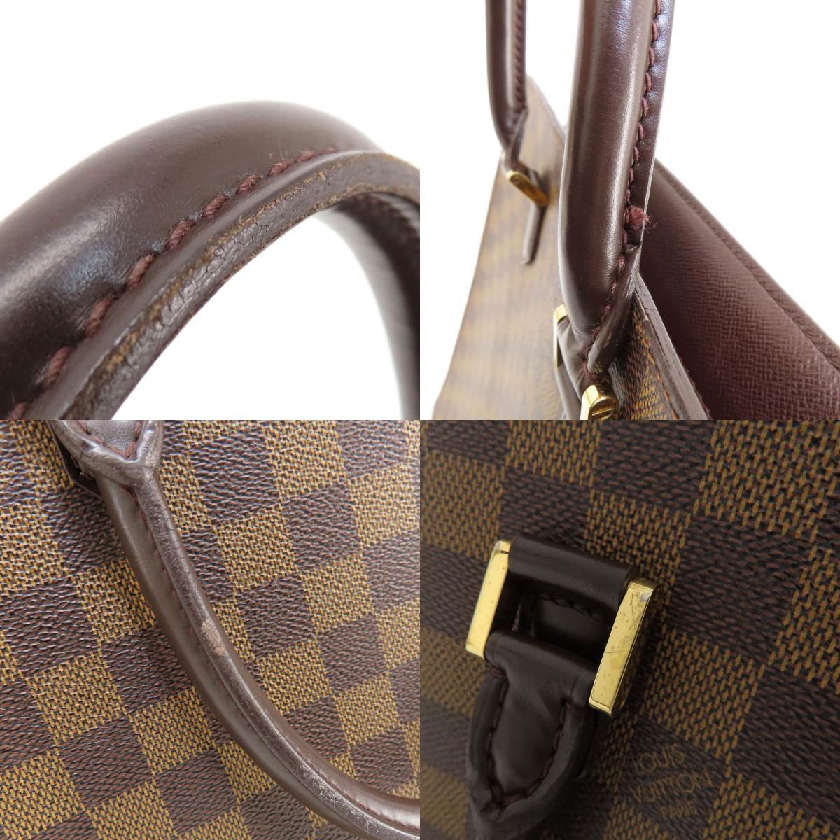 LOUIS VUITTON ルイヴィトン N51145 ヴェニス ダミエ エベヌ トートバッグ ダミエキャンバス レディース 中古