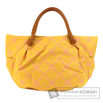 russet ラシット 百合紋章 ハンドバッグ ナイロン レディース 中古