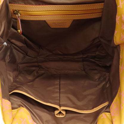 russet ラシット 百合紋章 ハンドバッグ ナイロン レディース 中古