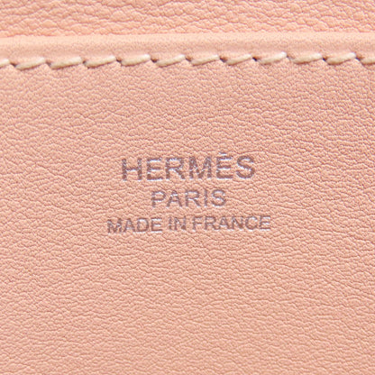 HERMES エルメス アルザンミニ シルバー金具 ハンドバッグ スイフト レディース 中古