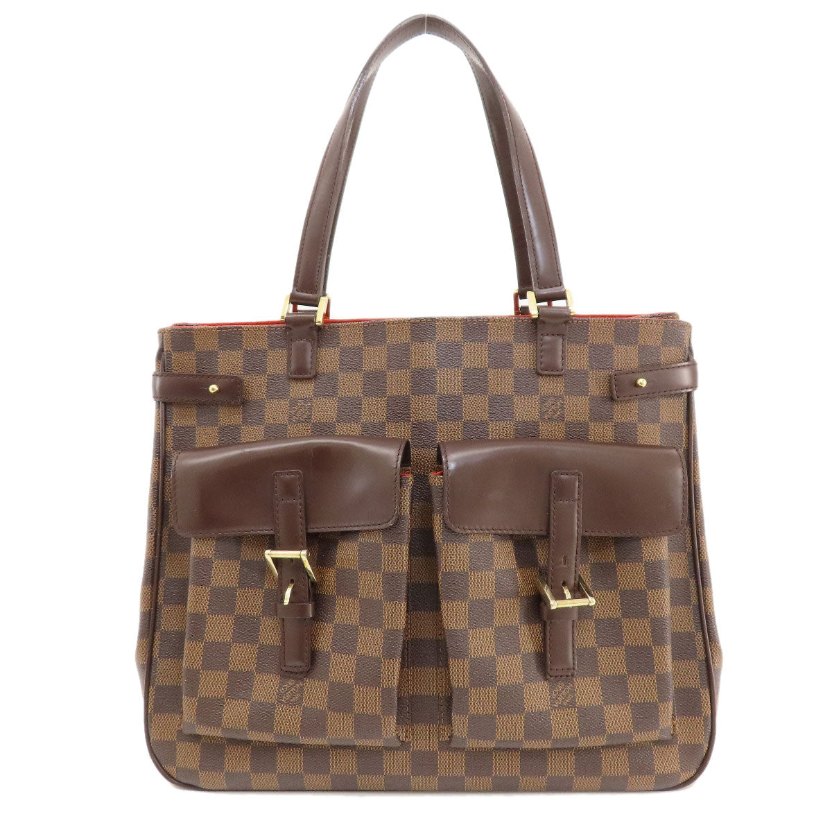 LOUIS VUITTON ルイヴィトン N51128 ユゼス ダミエ エベヌ トートバッグ ダミエキャンバス レディース 中古