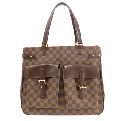 LOUIS VUITTON ルイヴィトン N51128 ユゼス ダミエ エベヌ トートバッグ ダミエキャンバス レディース 中古