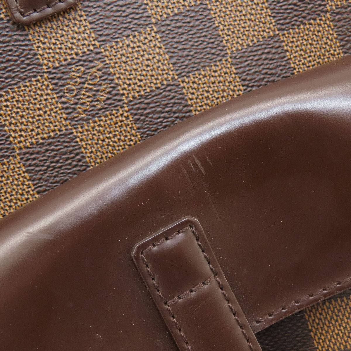 LOUIS VUITTON ルイヴィトン N51128 ユゼス ダミエ エベヌ トートバッグ ダミエキャンバス レディース 中古