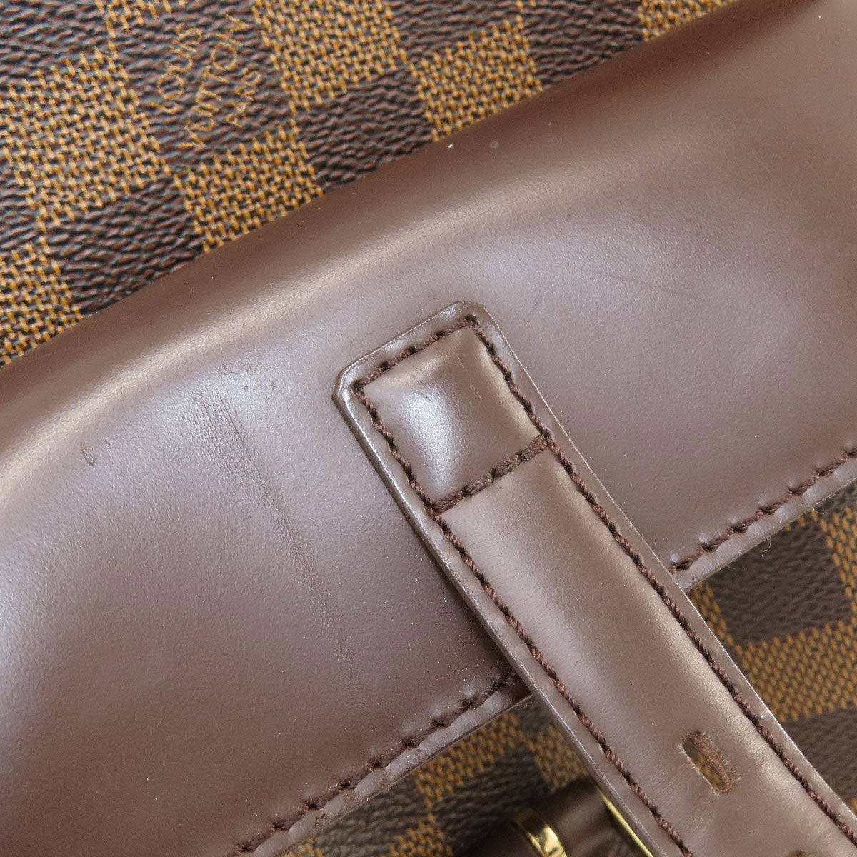 LOUIS VUITTON ルイヴィトン N51128 ユゼス ダミエ エベヌ トートバッグ ダミエキャンバス レディース 中古
