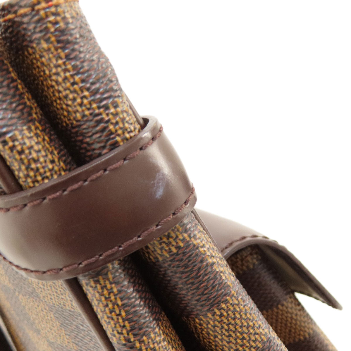 LOUIS VUITTON ルイヴィトン N51128 ユゼス ダミエ エベヌ トートバッグ ダミエキャンバス レディース 中古