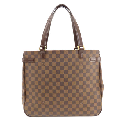 LOUIS VUITTON ルイヴィトン N51128 ユゼス ダミエ エベヌ トートバッグ ダミエキャンバス レディース 中古