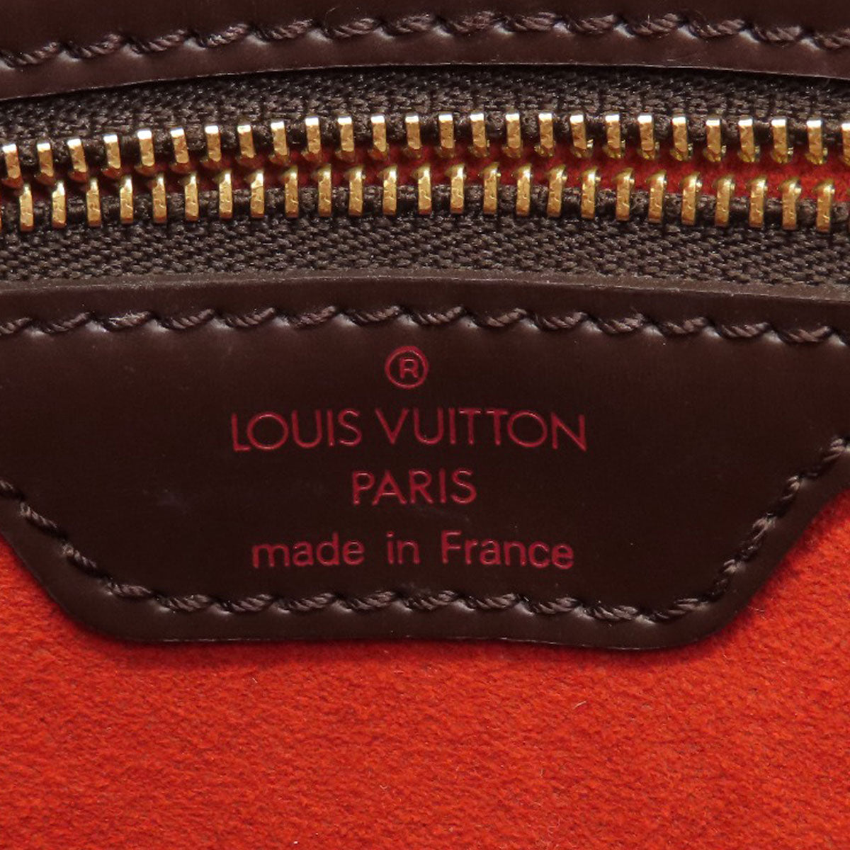 LOUIS VUITTON ルイヴィトン N51128 ユゼス ダミエ エベヌ トートバッグ ダミエキャンバス レディース 中古