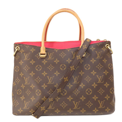 LOUIS VUITTON ルイヴィトン M41175 パラス モノグラム トートバッグ モノグラムキャンバス レディース 中古