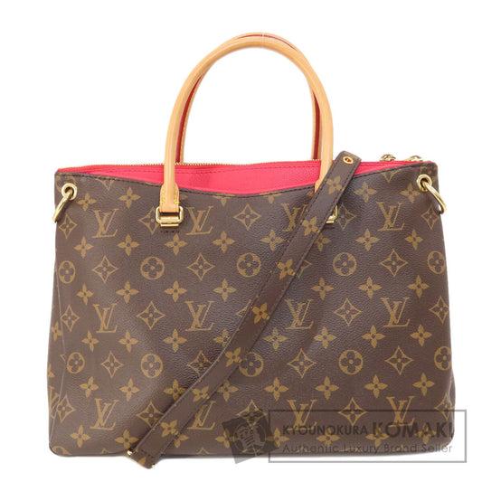 LOUIS VUITTON ルイヴィトン M41175 パラス モノグラム トートバッグ モノグラムキャンバス レディース 中古