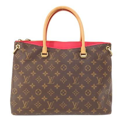 LOUIS VUITTON ルイヴィトン M41175 パラス モノグラム トートバッグ モノグラムキャンバス レディース 中古