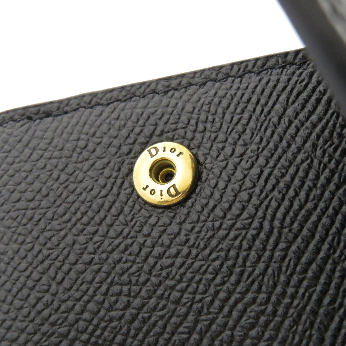 CHRISTIAN DIOR クリスチャンディオール サドル 二つ折り財布（小銭入れあり） カーフ レディース 中古