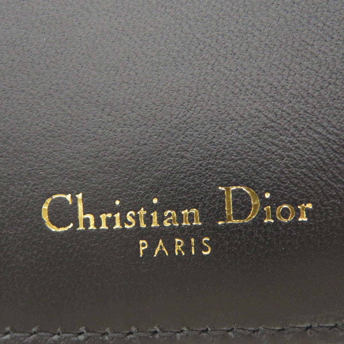 CHRISTIAN DIOR クリスチャンディオール サドル 二つ折り財布（小銭入れあり） カーフ レディース 中古