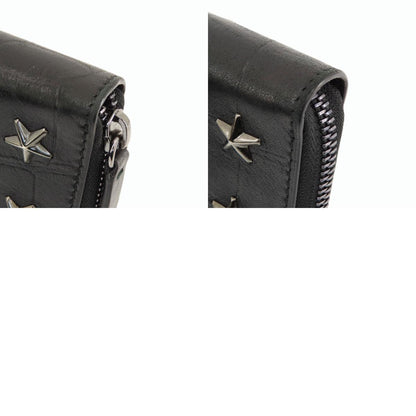 Jimmy Choo ジミーチュウ スタースタッズ 長財布（小銭入れあり） レザー レディース 中古