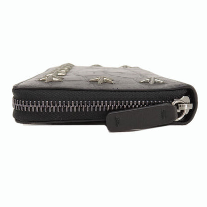 Jimmy Choo ジミーチュウ スタースタッズ 長財布（小銭入れあり） レザー レディース 中古