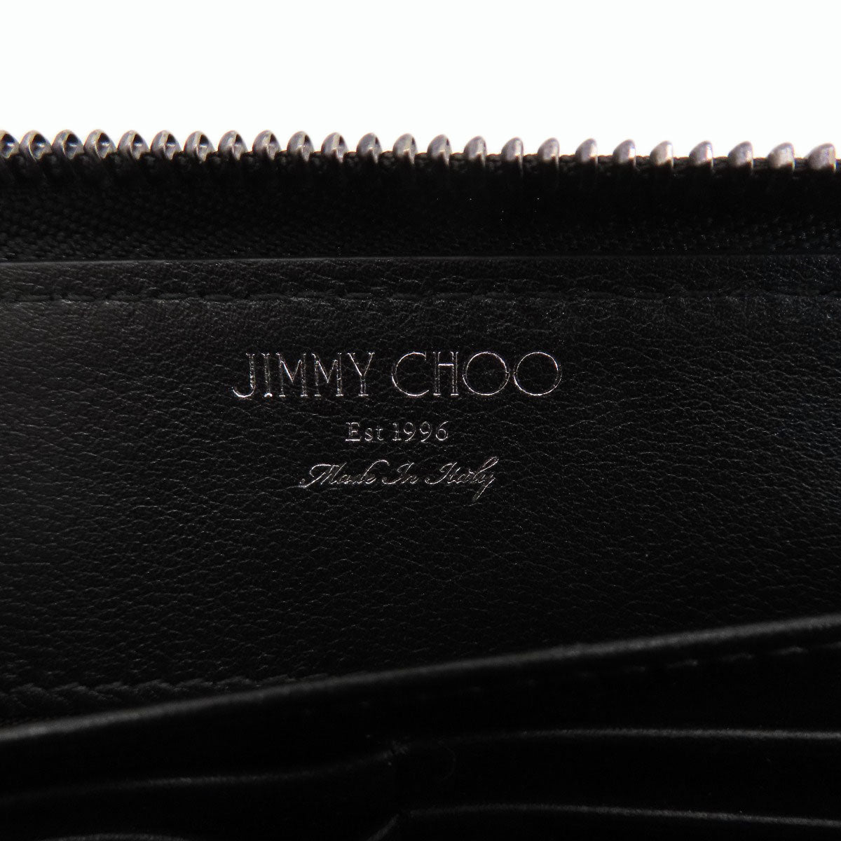 Jimmy Choo ジミーチュウ スタースタッズ 長財布（小銭入れあり） レザー レディース 中古