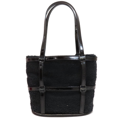 Salvatore Ferragamo サルヴァトーレフェラガモ ロゴ 替えバッグ付き ハンドバッグ パイル レディース 中古