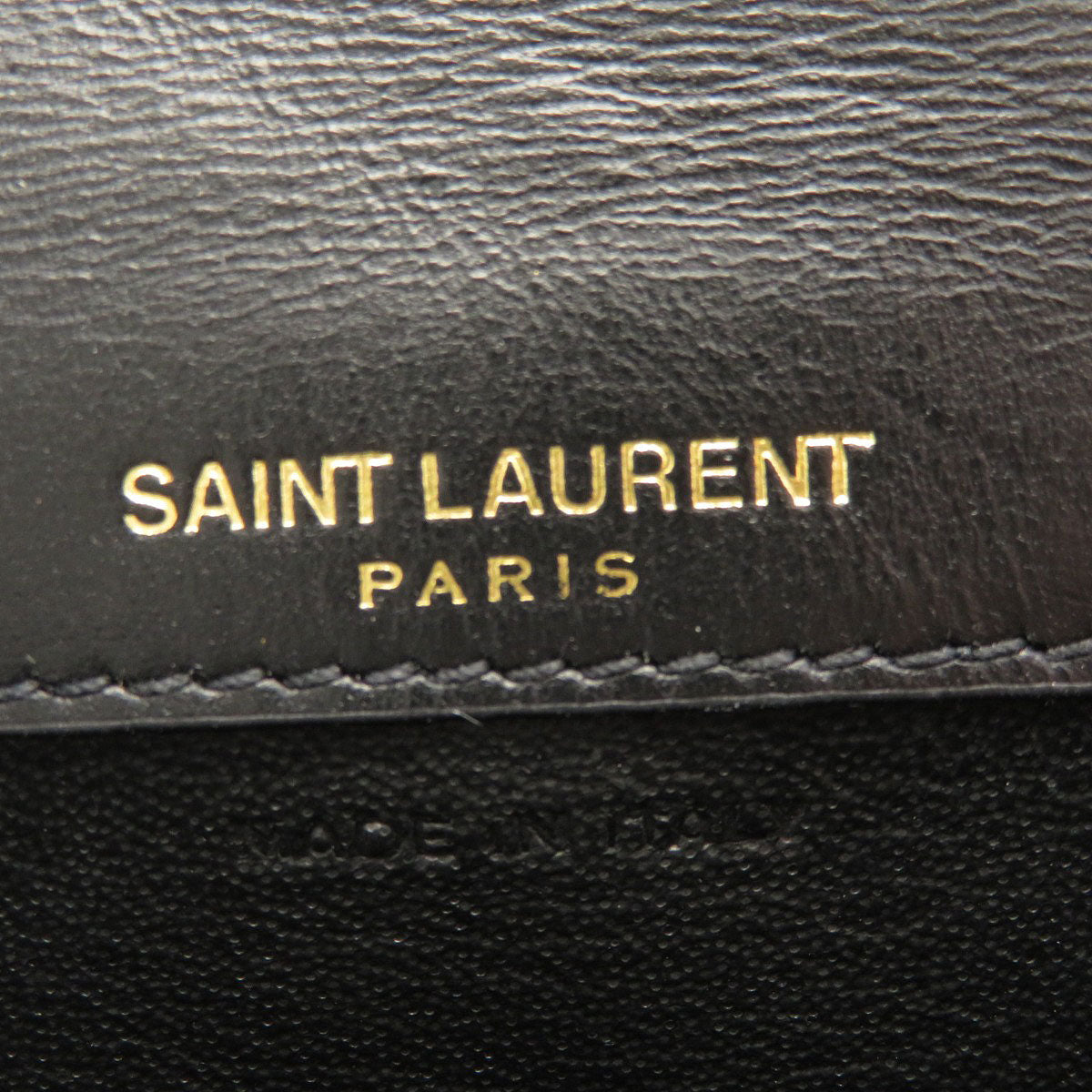 SAINT LAURENT サンローラン ロゴモチーフ コインケース カーフ レディース 中古