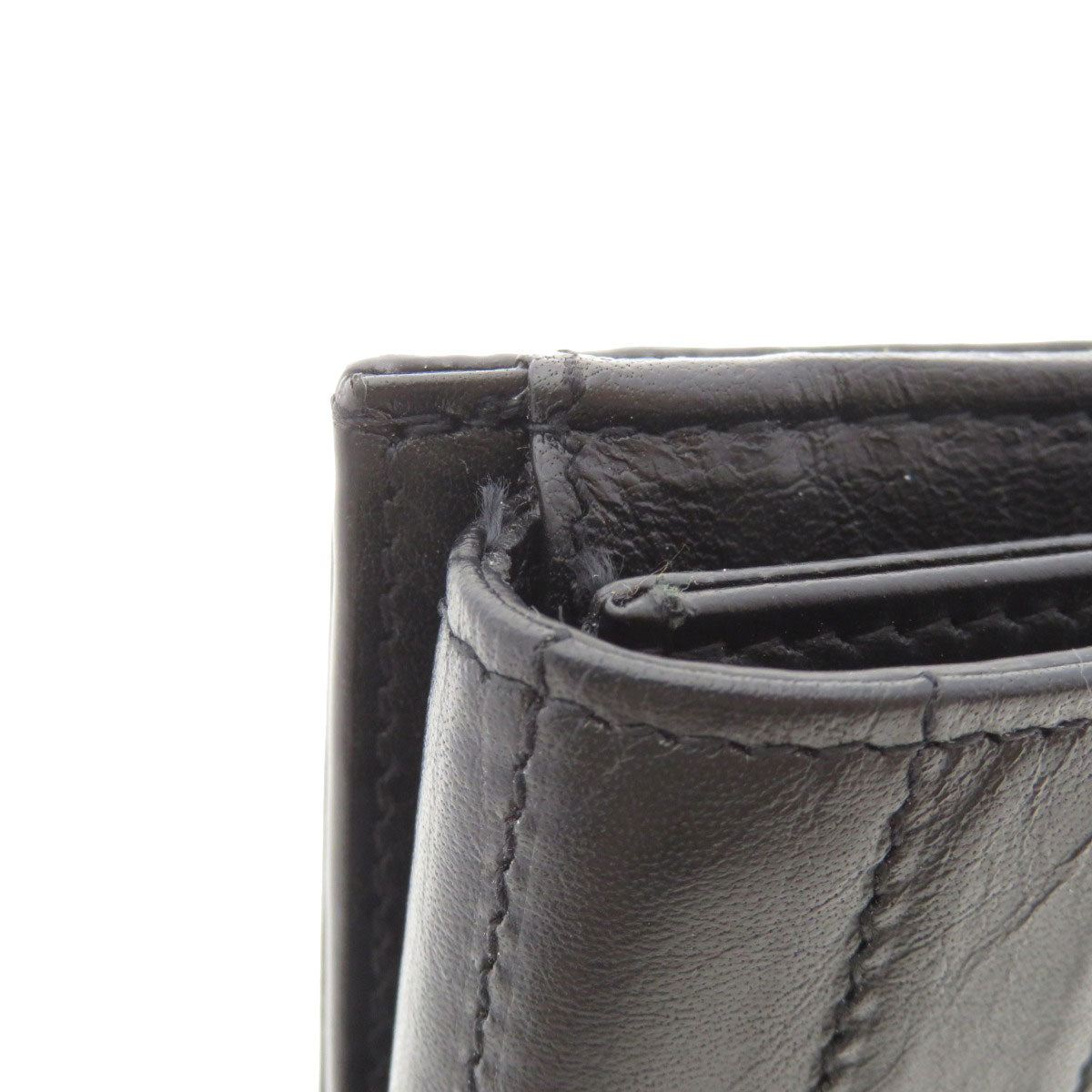 SAINT LAURENT サンローラン ロゴモチーフ コインケース カーフ レディース 中古