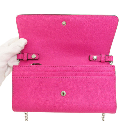 Michael Kors マイケルコース チェーンウォレット 長財布（小銭入れあり） PVC レディース 中古