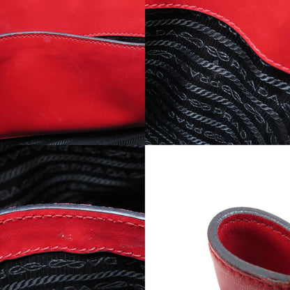PRADA プラダ サフィアーノ 2WAY ハンドバッグ レザー レディース 中古