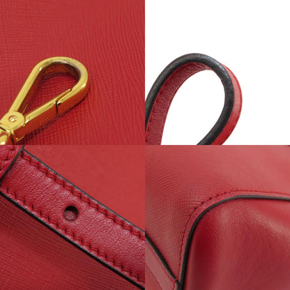 PRADA プラダ サフィアーノ 2WAY ハンドバッグ レザー レディース 中古