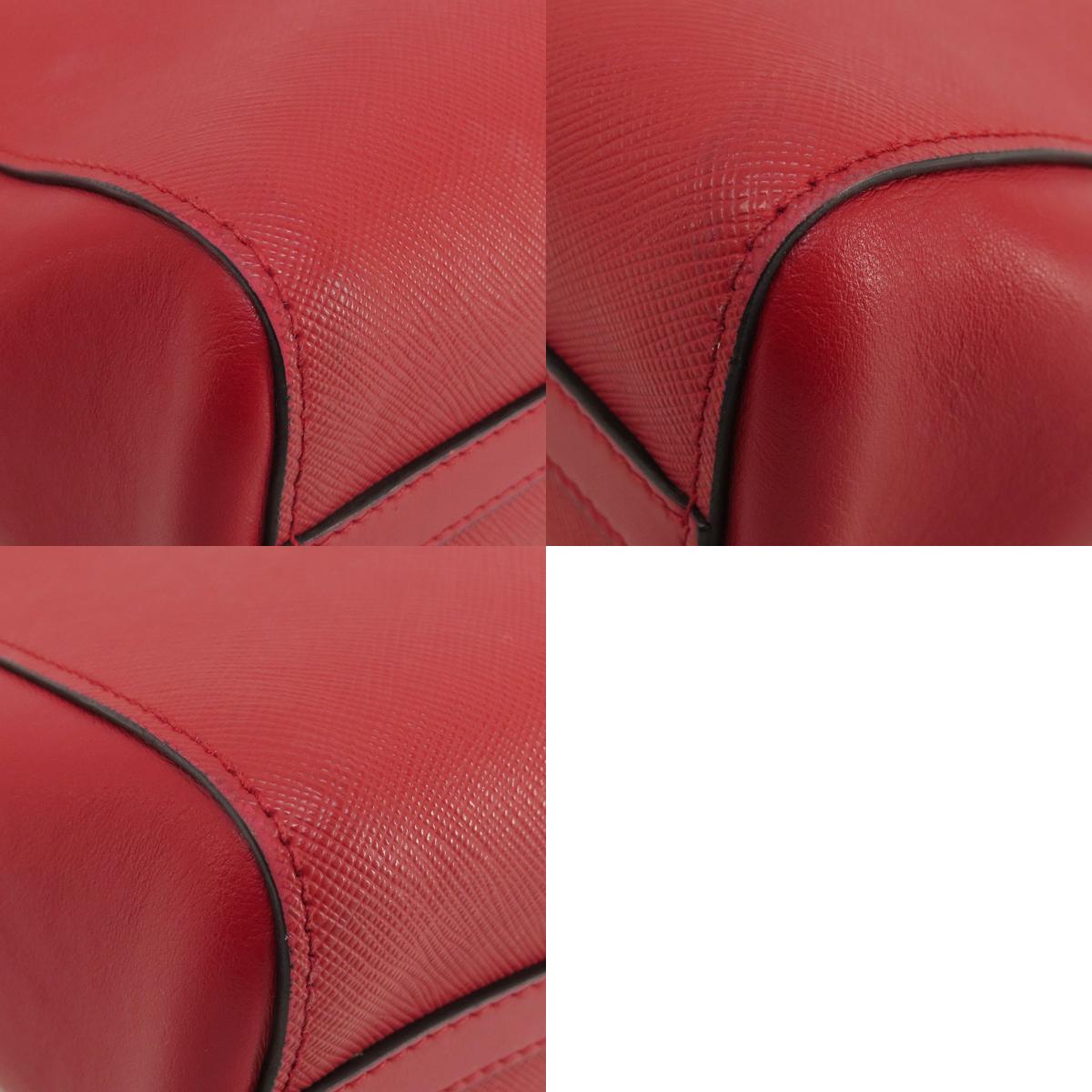 PRADA プラダ サフィアーノ 2WAY ハンドバッグ レザー レディース 中古