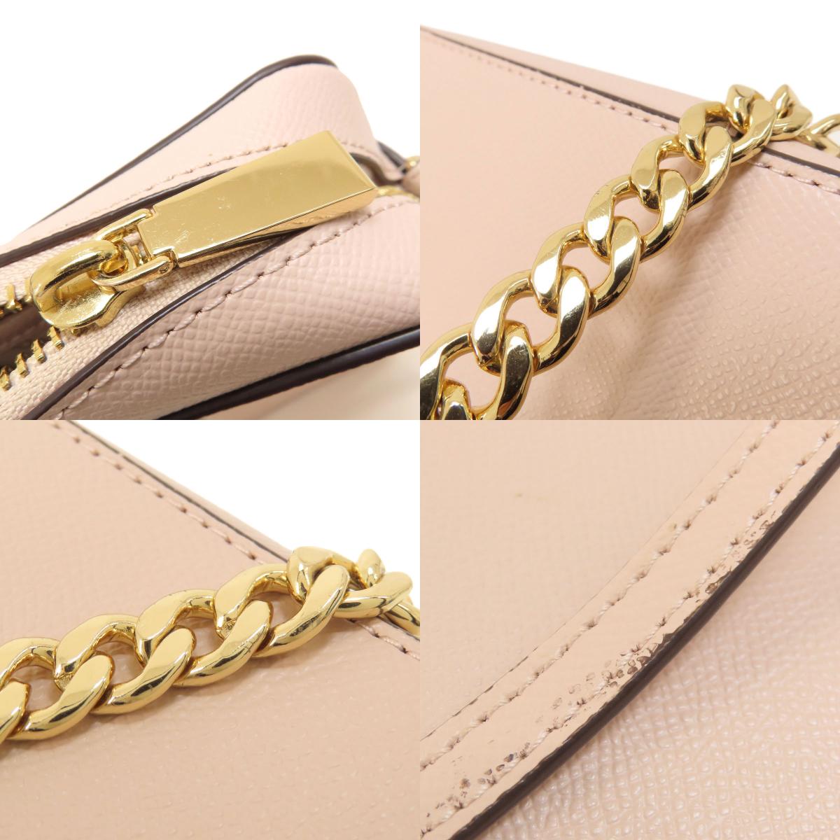 Michael Kors マイケルコース ロゴ ショルダーバッグ レザー レディース 中古