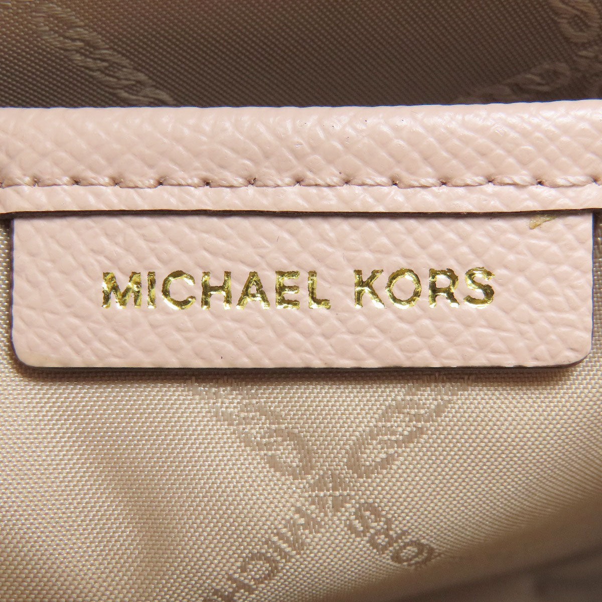 Michael Kors マイケルコース ロゴ ショルダーバッグ レザー レディース 中古