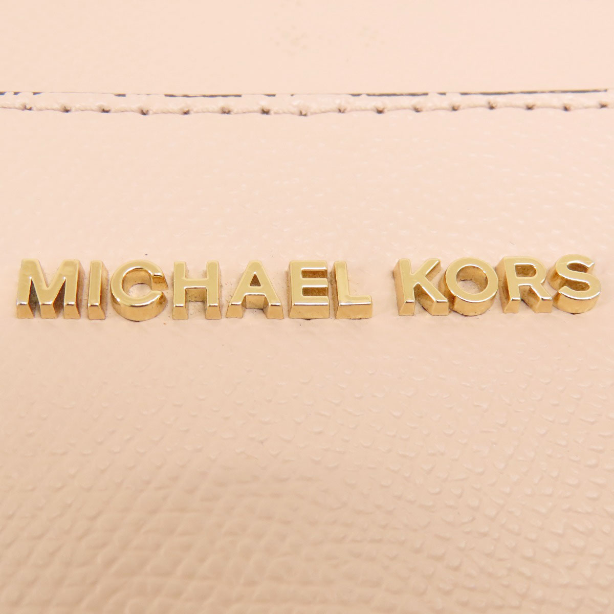 Michael Kors マイケルコース ロゴ ショルダーバッグ レザー レディース 中古
