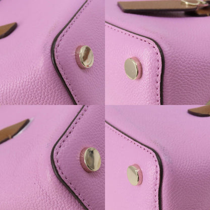 kate spade ケイトスペード ロゴ 2WAY ハンドバッグ レザー レディース 中古