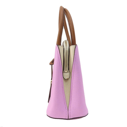 kate spade ケイトスペード ロゴ 2WAY ハンドバッグ レザー レディース 中古