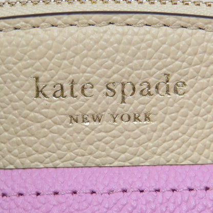 kate spade ケイトスペード ロゴ 2WAY ハンドバッグ レザー レディース 中古