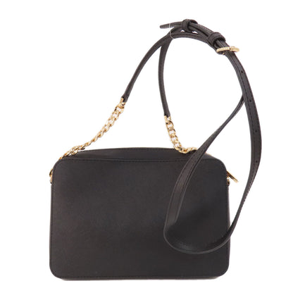 Michael Kors マイケルコース ロゴ ショルダーバッグ レザー レディース 中古