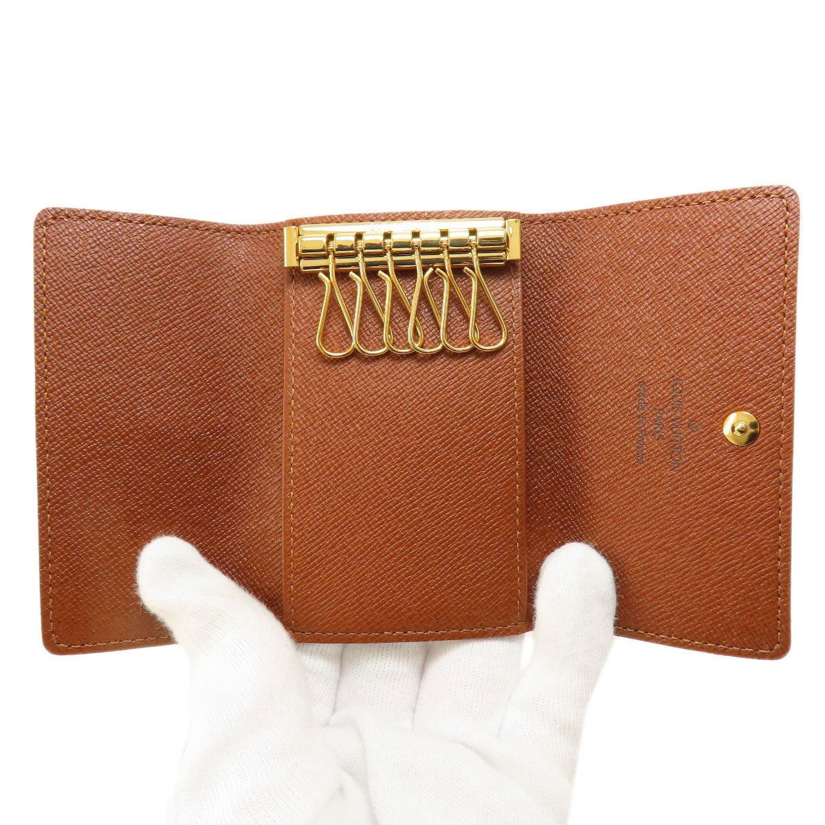 LOUIS VUITTON ルイヴィトン M62630 ミュルティクレ6 モノグラム キーケース モノグラムキャンバス レディース 中古